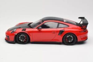 Porsche 911 991.2 GT3 RS Weissach Package レッド ブラックホイール Minichamps 1:18 155068230 メタル - 画像 3/6