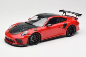 Porsche 911 991.2 GT3 RS Weissach Package レッド ブラックホイール Minichamps 1:18 155068230 メタル