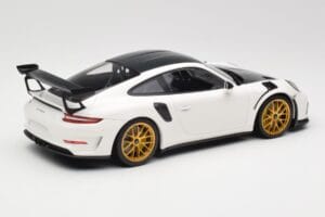 Porsche 911 991.2 GT3 RS Weissach Package ホワイト ゴールドマグネシウムホイール Minichamps 1:18 153068238 メタル - 画像 2/6