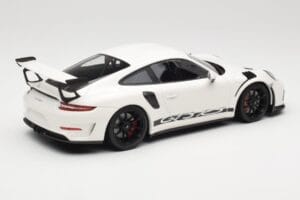 Porsche 911 991.2 GT3 RS ホワイト ブラックホイール Minichamps 1:18 155068224 メタル - 画像 2/6