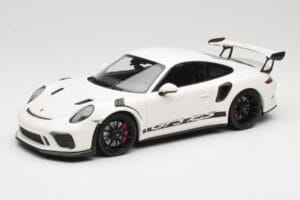 Porsche 911 991.2 GT3 RS ホワイト ブラックホイール Minichamps 1:18 155068224 メタル