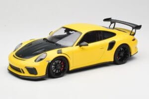 Porsche 911 991.2 GT3 RS イエロー ブラックホイール Minichamps 1:18 155068231 メタル