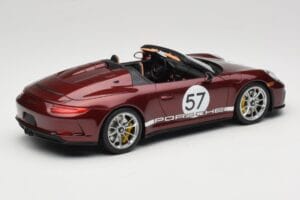Porsche 911 991.2 Speedster Heritage Edition Cherry Metallic GT Spirit 1:18 GT929 レジン - 画像 2/6