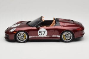 Porsche 911 991.2 Speedster Heritage Edition Cherry Metallic GT Spirit 1:18 GT929 レジン - 画像 3/6