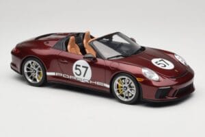 Porsche 911 991.2 Speedster Heritage Edition Cherry Metallic GT Spirit 1:18 GT929 レジン - 画像 4/6