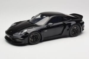Porsche 911 992 Brabus 900 Rocket-R Obsidian Black GT Spirit 1:18 GT502 レジン
