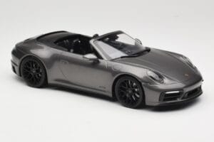 Porsche 911 992 Carrera 4 GTS カブリオレ Grey Metallic Minichamps 1:18 155063031 メタル - 画像 4/6