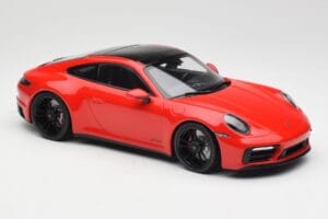 Porsche 911 992 Carrera 4 GTS レッド Minichamps 1:18 155063100 メタル - 画像 4/6