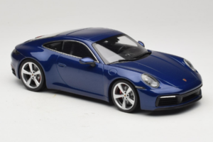 Porsche 911 992 Carrera 4S Blue Metallic Minichamps 1:18 153067327 メタル - 画像 4/6