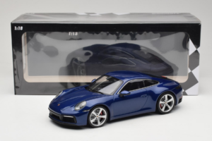 Porsche 911 992 Carrera 4S Blue Metallic Minichamps 1:18 153067327 メタル - 画像 6/6