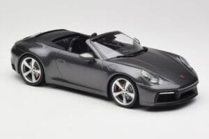 Porsche 911 992 Carrera 4S カブリオレ Agate Grey Metallic Minichamps 1:18 155067336 メタル - 画像 4/6