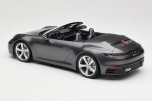 Porsche 911 992 Carrera 4S カブリオレ Agate Grey Metallic Minichamps 1:18 155067336 メタル - 画像 5/6
