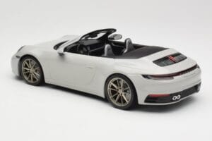 Porsche 911 992 Carrera 4S カブリオレ グレー Minichamps 1:18 155067335 メタル - 画像 5/6