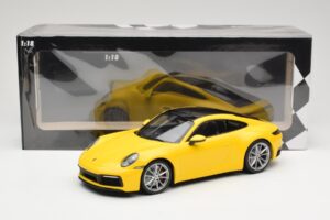 Porsche 911 992 Carrera 4S イエロー Minichamps 1:18 155067320 メタル - 画像 6/6