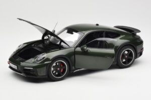 Porsche 911 992 Dakar オークグリーン メタリック Norev 1:18 187241 メタル - 画像 2/9