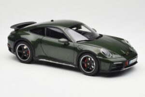 Porsche 911 992 Dakar オークグリーン メタリック Norev 1:18 187241 メタル - 画像 7/9