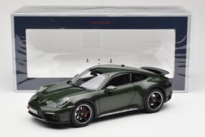 Porsche 911 992 Dakar オークグリーン メタリック Norev 1:18 187241 メタル - 画像 9/9