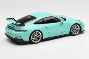 Porsche 911 992 GT3 ミントグリーン Norev 1:18 187316 メタル - 画像 3/8