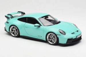 Porsche 911 992 GT3 ミントグリーン Norev 1:18 187316 メタル - 画像 6/8