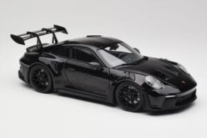 Porsche 911 992 GT3 RS ブラック & ブラック ホイール Concept Minichamps 1:18 911992003 メタル - 画像 6/8