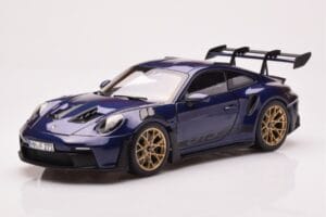 Porsche 911 992 GT3 RS ゲンチアンブルー メタリック Norev 1:18 187363 メタル