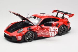 Porsche 911 992 GT3 RS Getspeed Race Taxi Guards Red Minichamps 1:18 110062040 メタル - 画像 2/8