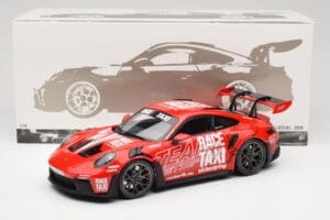 Porsche 911 992 GT3 RS Getspeed Race Taxi Guards Red Minichamps 1:18 110062040 メタル - 画像 8/8