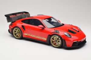 Porsche 911 992 GT3 RS Guards Red GT Spirit 1:12 GT939 レジン - 画像 4/6