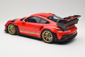 Porsche 911 992 GT3 RS Guards Red GT Spirit 1:12 GT939 レジン - 画像 5/6