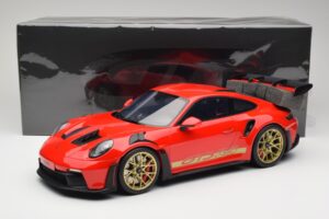 Porsche 911 992 GT3 RS Guards Red GT Spirit 1:12 GT939 レジン - 画像 6/6
