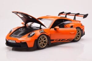 Porsche 911 992 GT3 RS ガルフ オレンジ Norev 1:18 187360 メタル - 画像 2/8