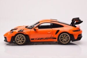 Porsche 911 992 GT3 RS ガルフ オレンジ Norev 1:18 187360 メタル - 画像 4/8