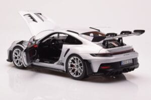 Porsche 911 992 GT3 RS アイスグレー Norev 1:18 187359 メタル - 画像 5/8