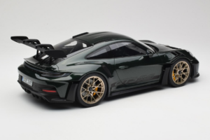 Porsche 911 992 GT3 RS Jet Green Metallic Black Norev 1:12 127532 メタル - 画像 2/6