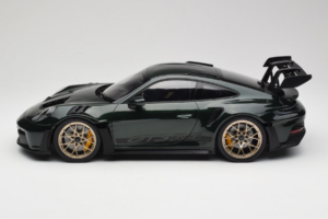 Porsche 911 992 GT3 RS Jet Green Metallic Black Norev 1:12 127532 メタル - 画像 3/6