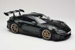 Porsche 911 992 GT3 RS Jet Green Metallic Black Norev 1:12 127532 メタル - 画像 4/6