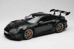 Porsche 911 992 GT3 RS Jet Green Metallic Black Norev 1:12 127532 メタル