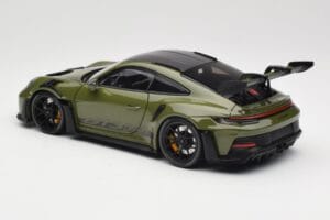 Porsche 911 992 GT3 RS Nato Olive & Black Wheels Minichamps 1:18 110062027 メタル - 画像 7/8