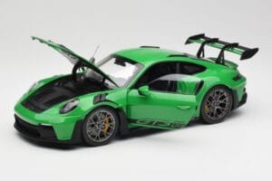 Porsche 911 992 GT3 RS パイソングリーン Norev 1:18 WAP0212820RGT3 メタル - 画像 2/8