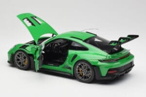 Porsche 911 992 GT3 RS パイソングリーン Norev 1:18 WAP0212820RGT3 メタル - 画像 5/8