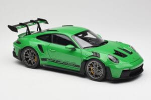 Porsche 911 992 GT3 RS パイソングリーン Norev 1:18 WAP0212820RGT3 メタル - 画像 6/8