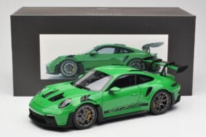 Porsche 911 992 GT3 RS パイソングリーン Norev 1:18 WAP0212820RGT3 メタル - 画像 8/8