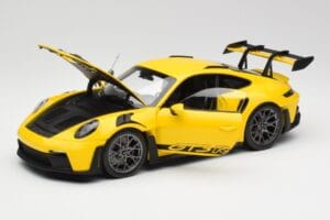 Porsche 911 992 GT3 RS レーシングイエロー Norev 1:18 WAP0212810RGT3 メタル - 画像 2/8