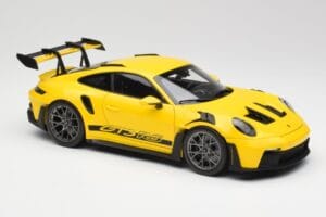 Porsche 911 992 GT3 RS レーシングイエロー Norev 1:18 WAP0212810RGT3 メタル - 画像 6/8