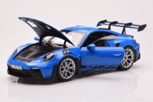 Porsche 911 992 GT3 RS シャークブルー Norev 1:18 187358 メタル - 画像 2/8