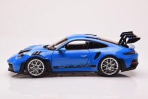 Porsche 911 992 GT3 RS シャークブルー Norev 1:18 187358 メタル - 画像 4/8