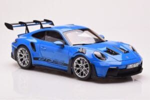 Porsche 911 992 GT3 RS シャークブルー Norev 1:18 187358 メタル - 画像 6/8