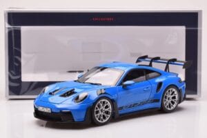 Porsche 911 992 GT3 RS シャークブルー Norev 1:18 187358 メタル - 画像 8/8