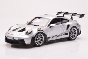 Porsche 911 992 GT3 RS シルバー メタリック Norev 1:18 187357 メタル