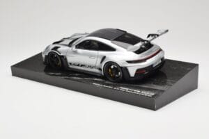 Porsche 911 992 GT3 RS シルバー Weissach Package Minichamps 1:18 110062020 メタル - 画像 7/8